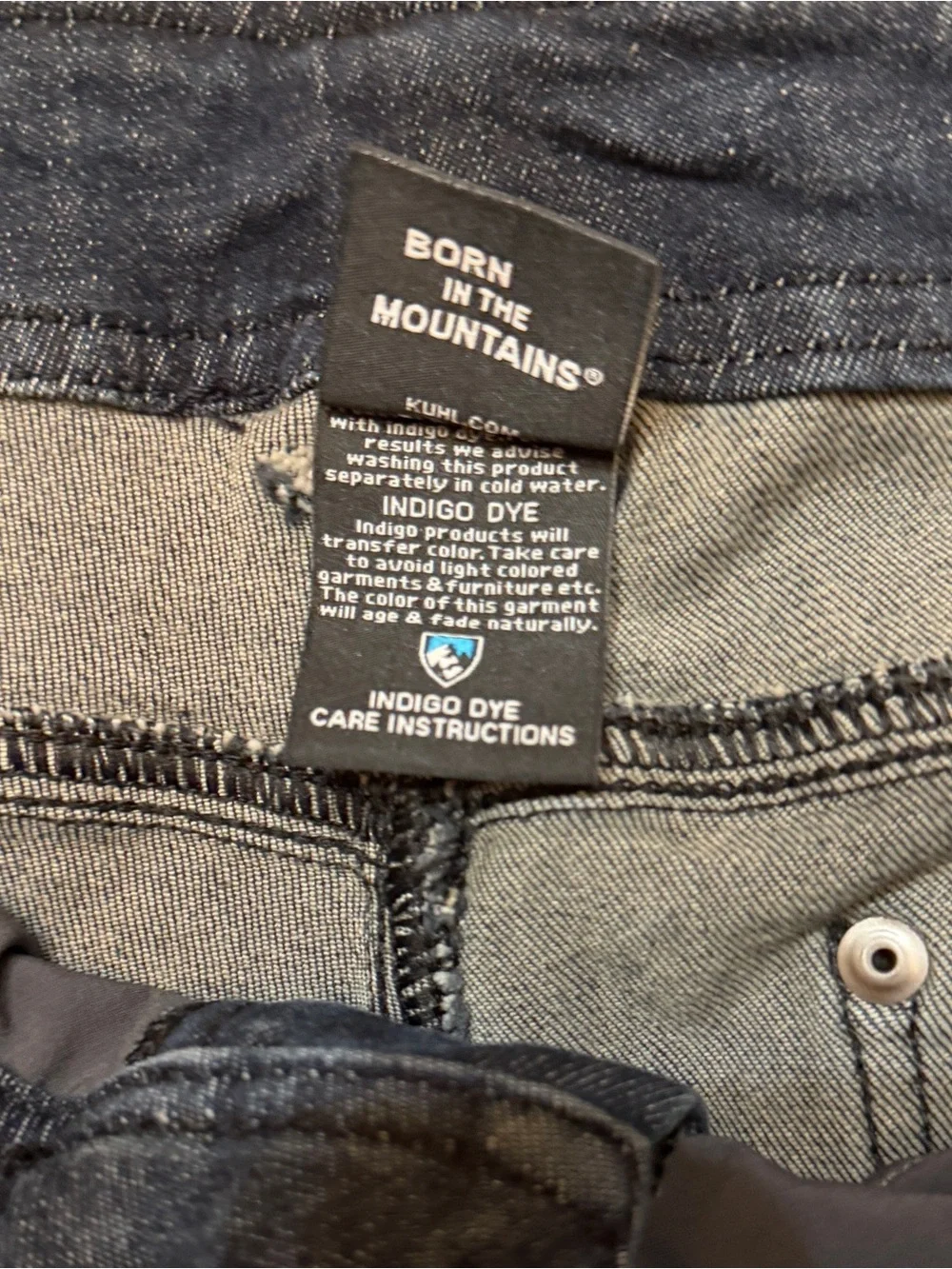 Kuhl Klassik Jeans Mens 38x32 Blue Born In The Mountains Hiking Active Everyday